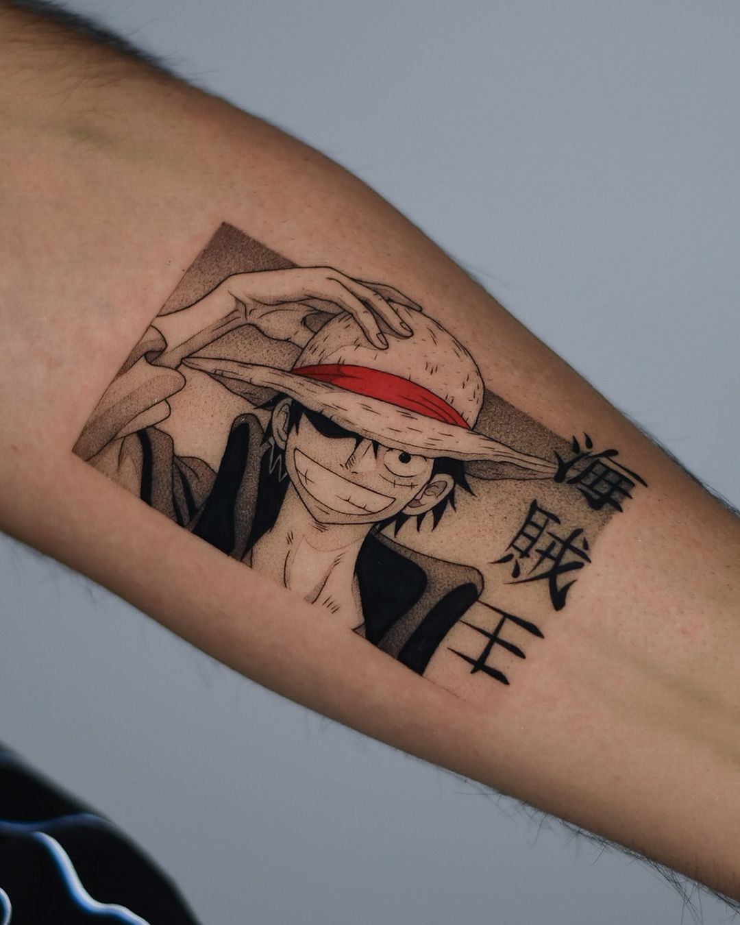one piece tattoo by marta pia
