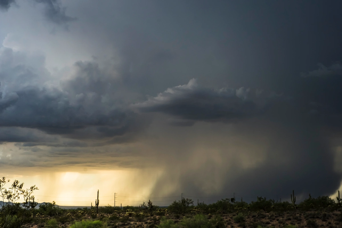 Danger in desert strikes during the monsoon