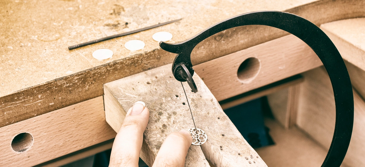 Making Custom Jewelry Bench. 