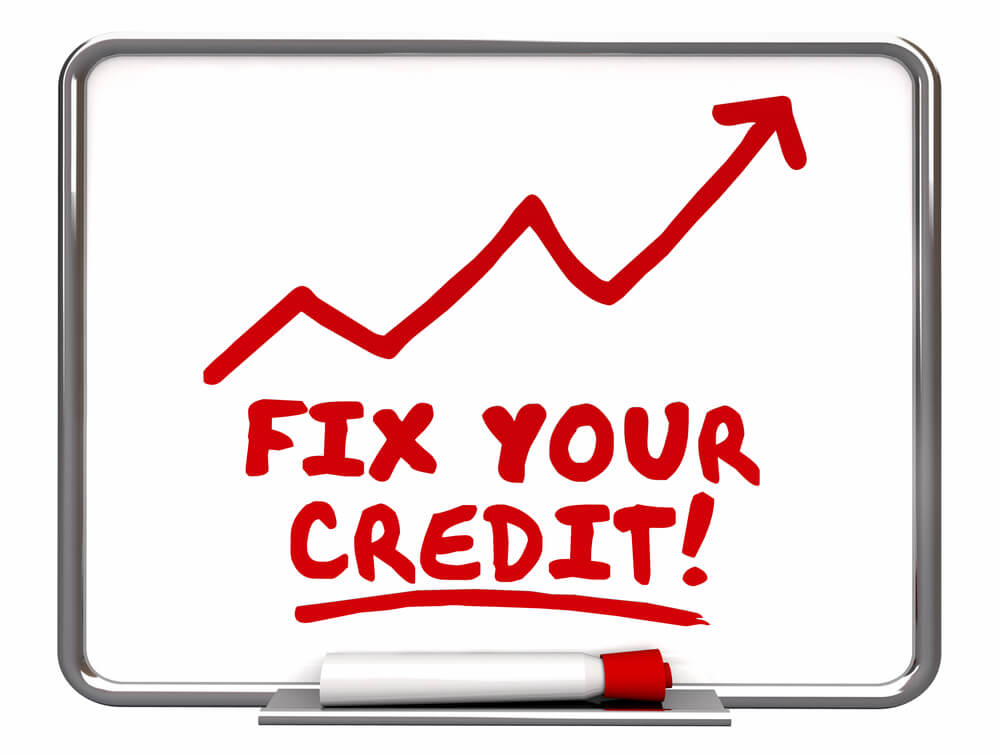 note calling for fixing the credit score