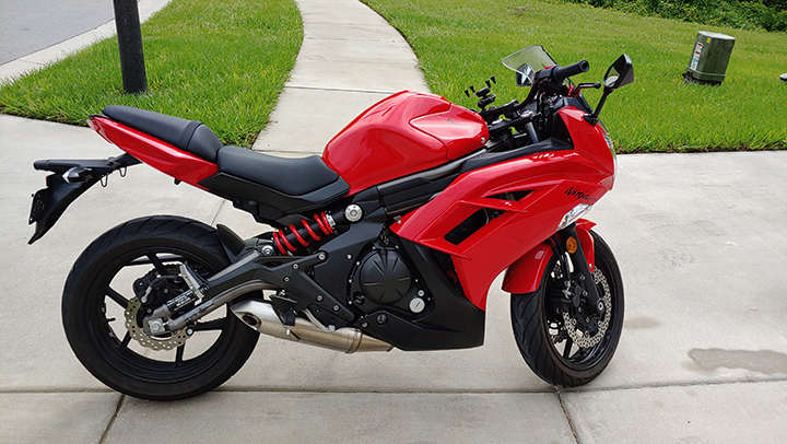 Jason Amador's 2012 Kawasaki Ninja 65...