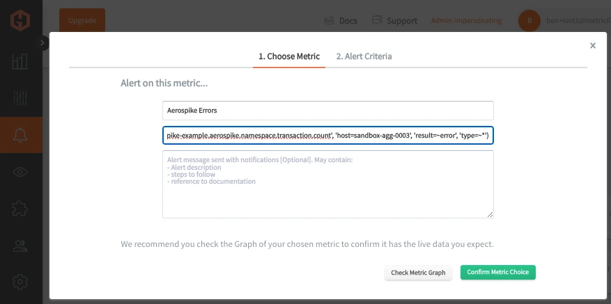 How to Monitor Aerospike With OpenTelemetry and MetricFire - 4