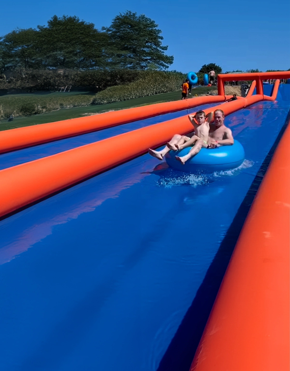 Outdoor activities in Cornwall: East Crinnis Slip and Slide