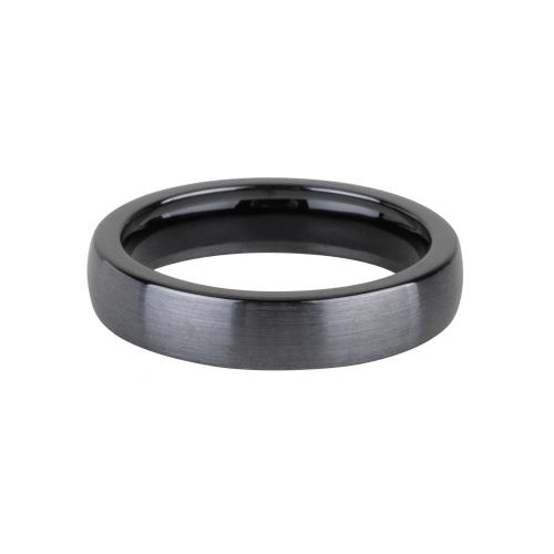 Payment ring in matte black