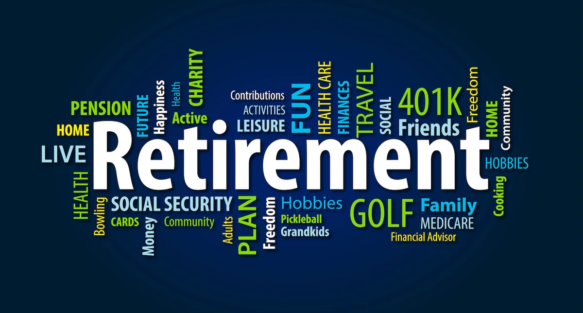 Retirement words