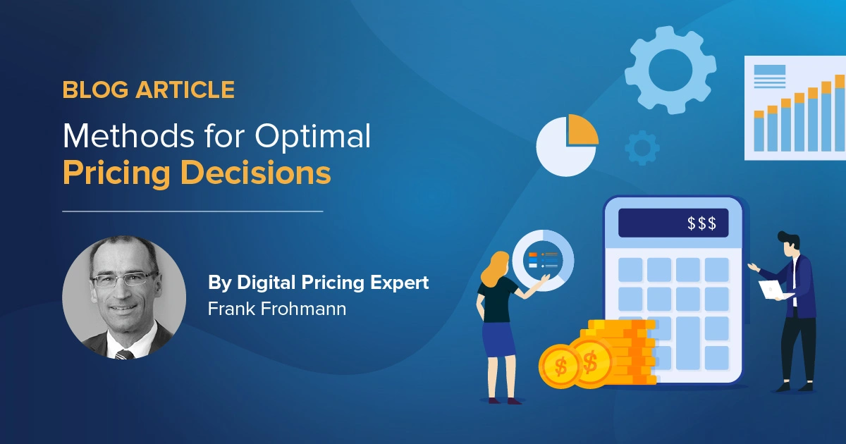 Price determination methods for optimal pricing decisions Vistex, Inc