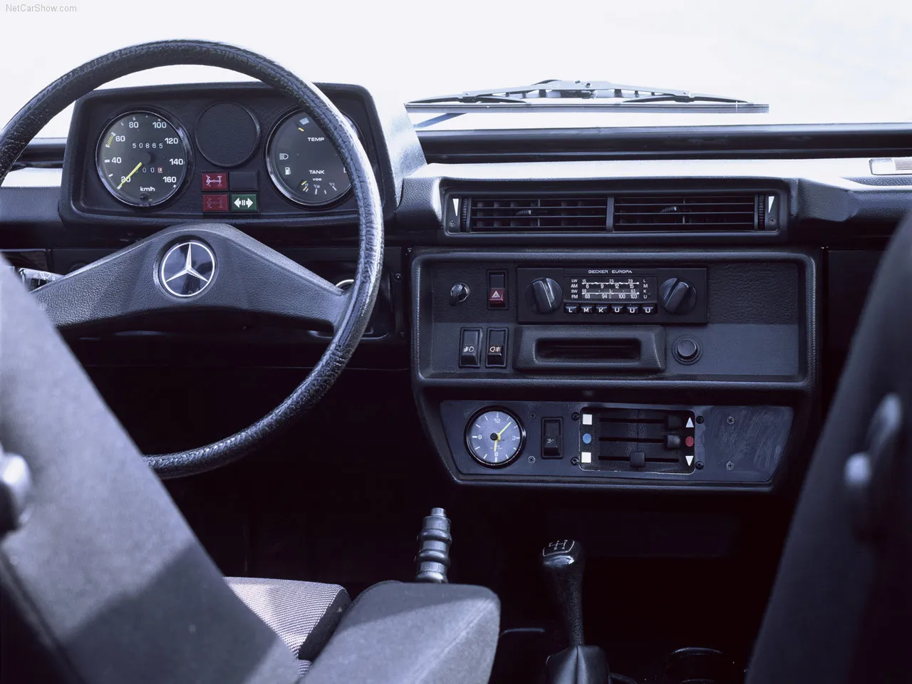 Mercedes G-Class 1980 interior