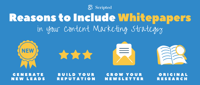 Reasons to Include Whitepapers in Your Content Marketing Strategy