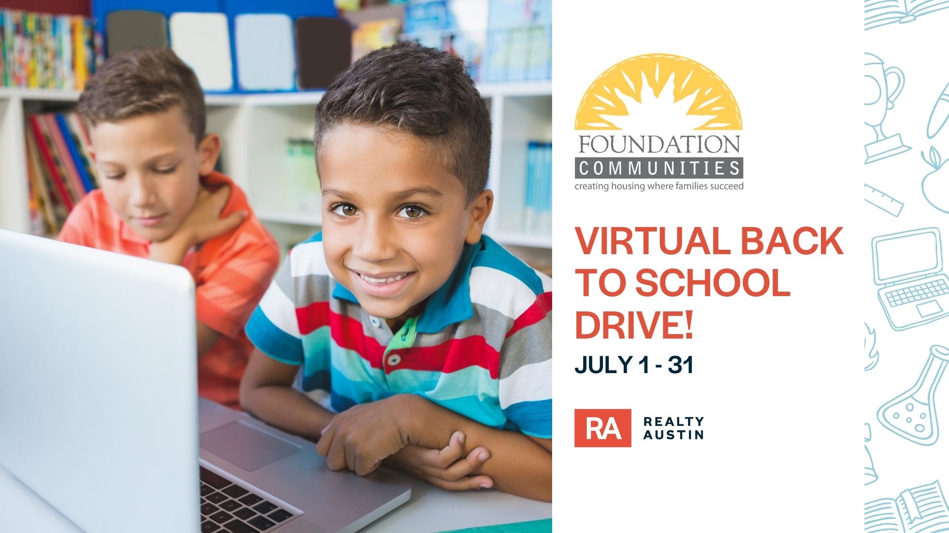 2020 Foundation Communities Back to School Drive
