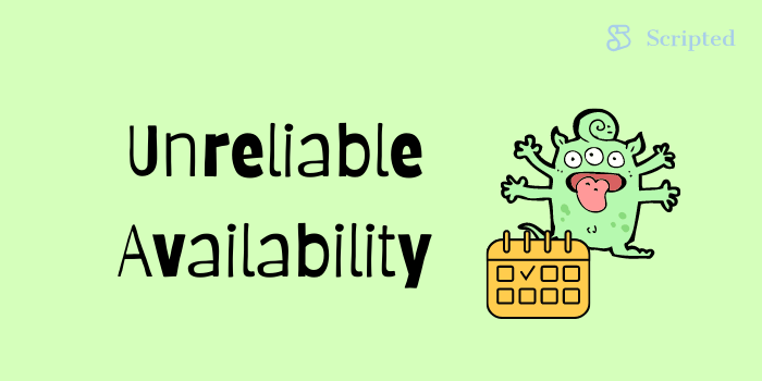 Unreliable Availability