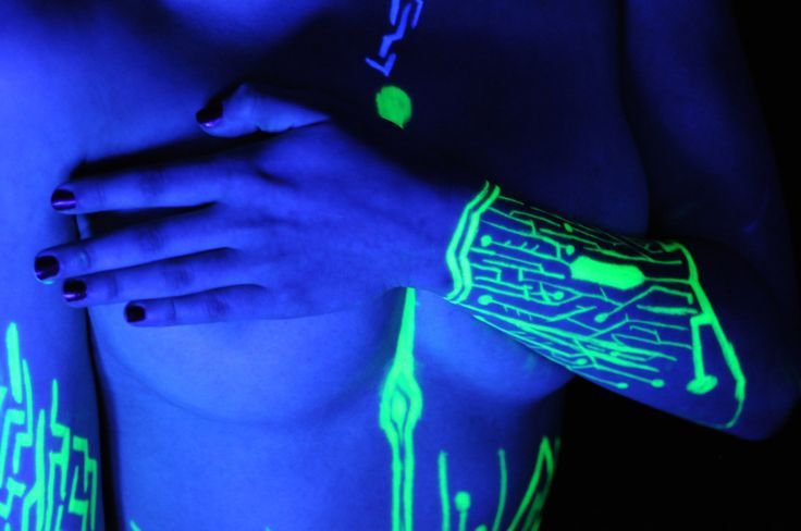 All You Need to Know About Glow in the Dark or UV Tattoos | Tattoos Wizard