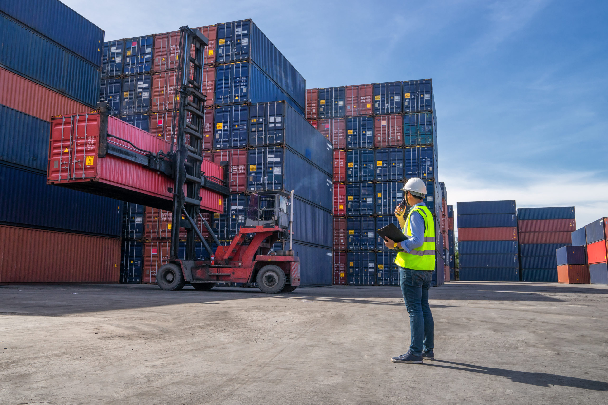 Logistics Sea Freight Worker Stevedore