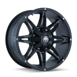 example of matte black rims