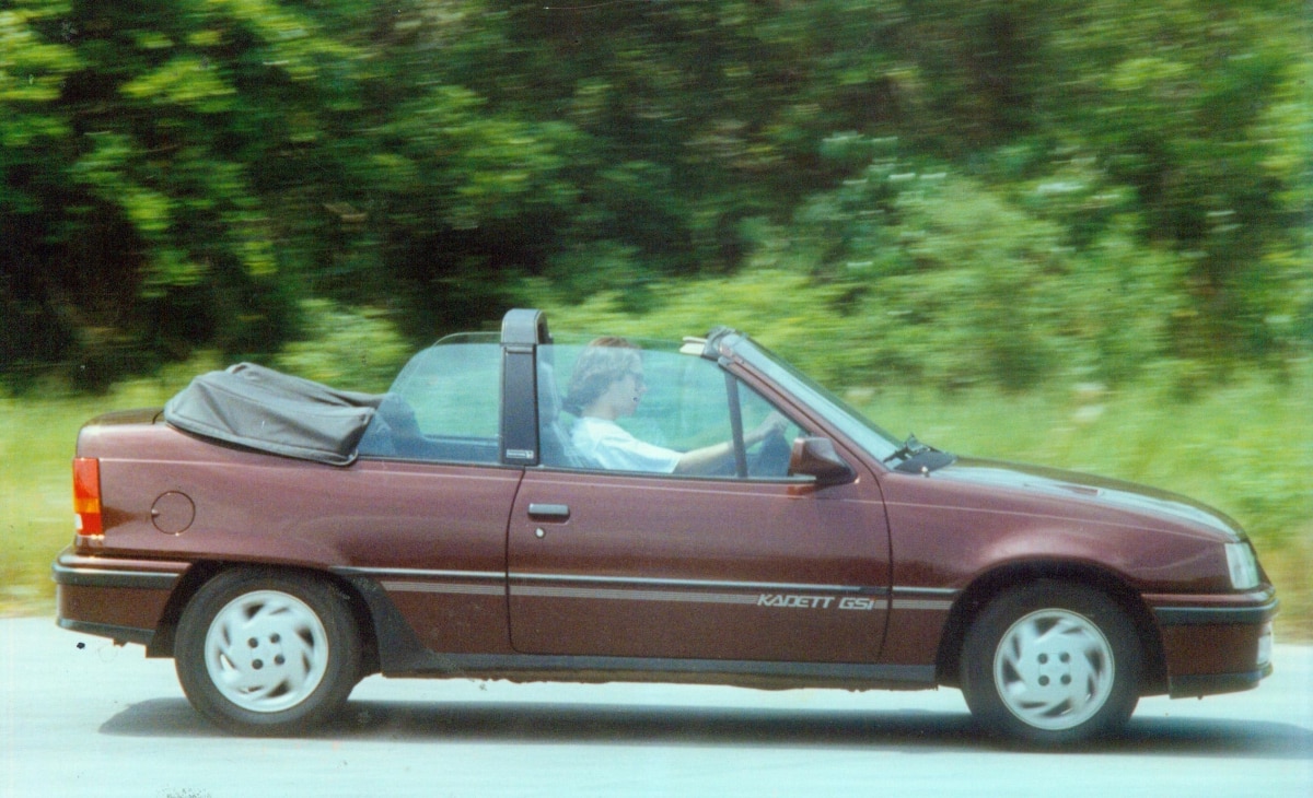 Kadett GSi conversível era modificado na Itália (Foto: Chevrolet)