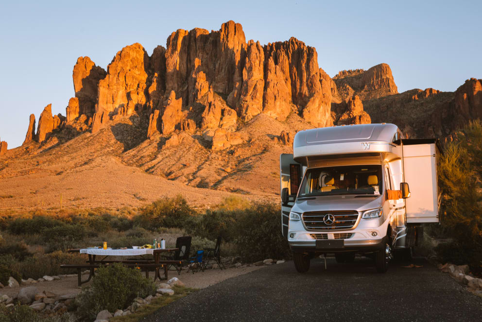 winnebago navion in arizona state parks