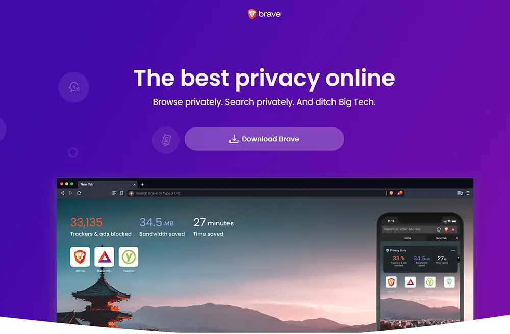 The Brave Web Browser: Faster and More Secure