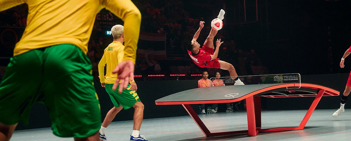 Ping Pong Soccer Table Game