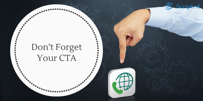 dont forget your CTA