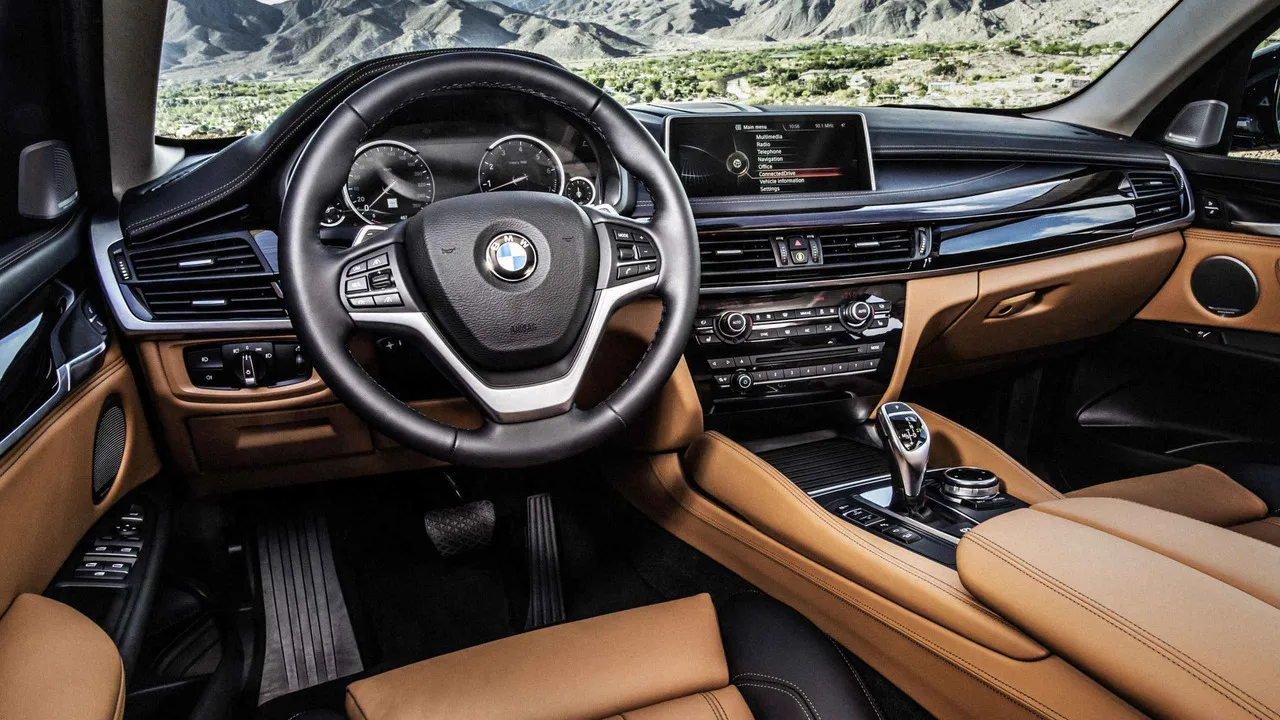 BMW X6 2017 Interior