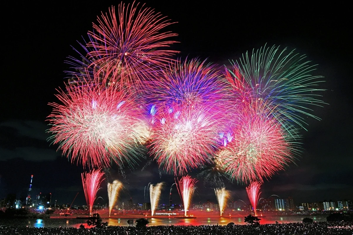 日本花火大會 東京足立