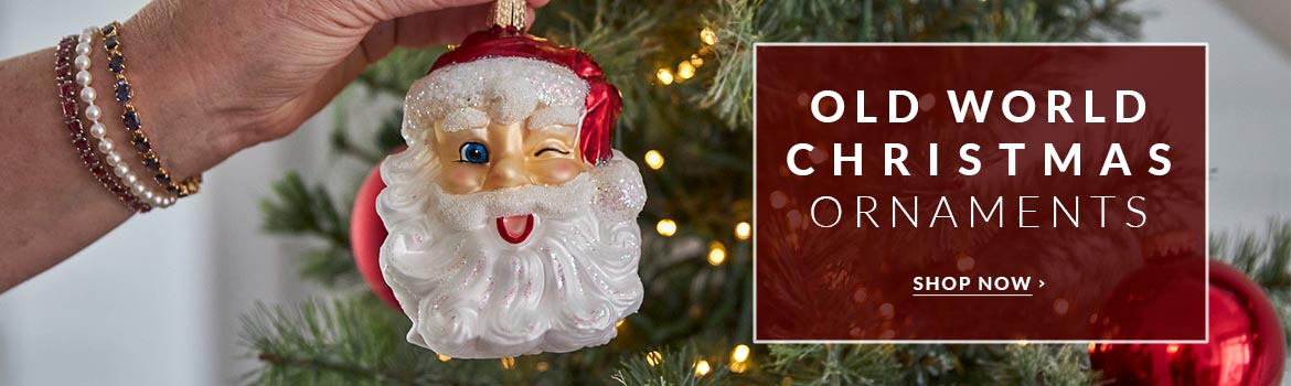 Transform your trimmings with our festive selection of holiday ornaments. From angels to bells, you'll find a fun ornament here that's just-right for your seasonal style.