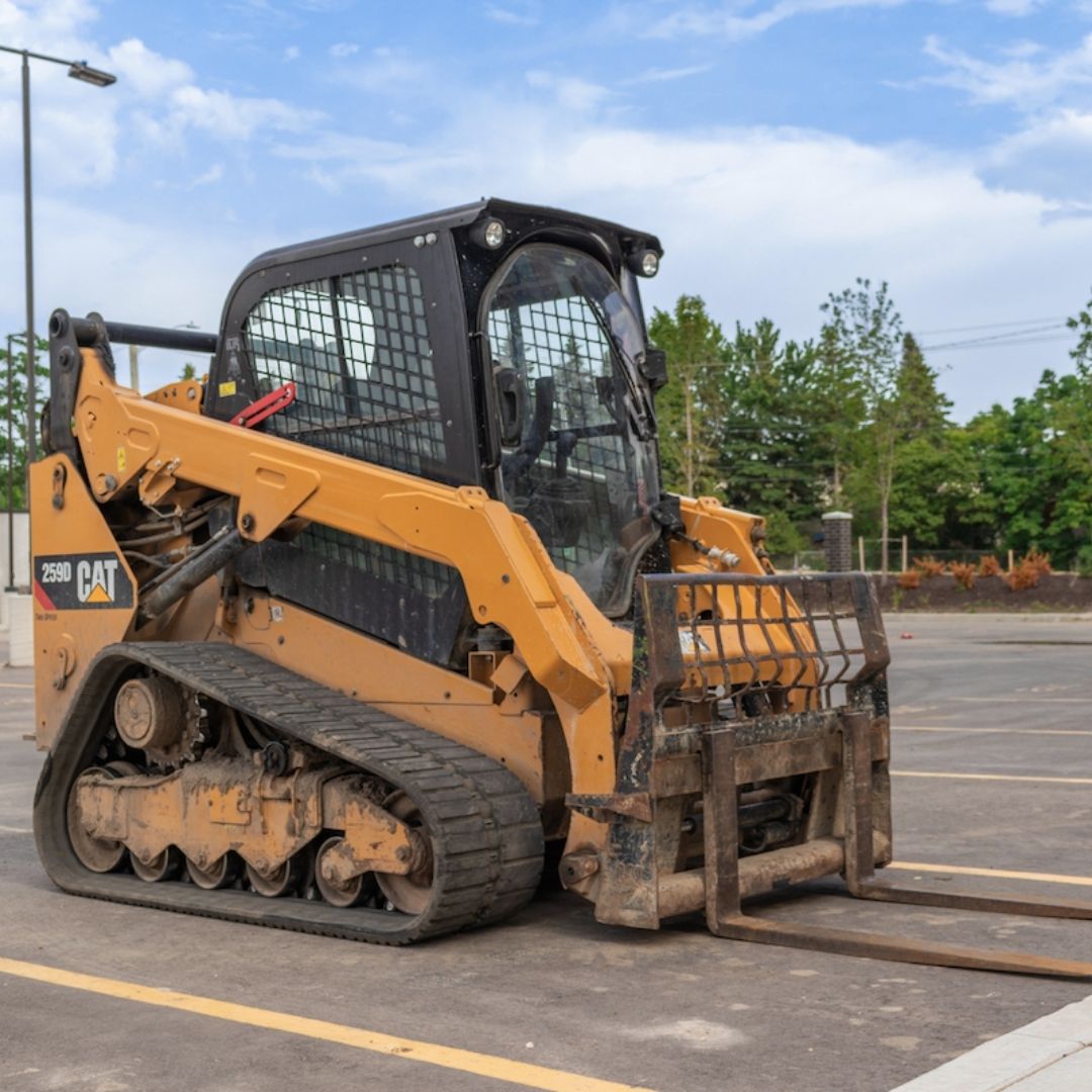 Compact Track Loader with Skid attachment