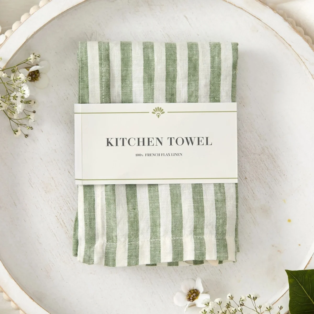 Classic Striped Kitchen Towel 
