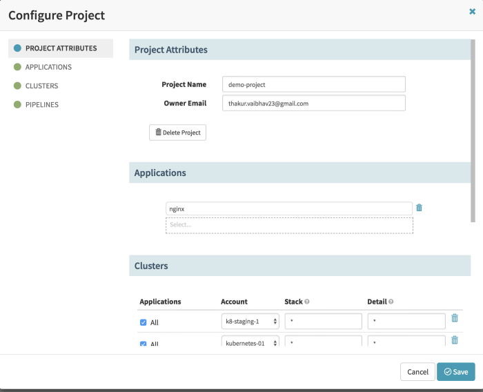 Demo-Project Configuration