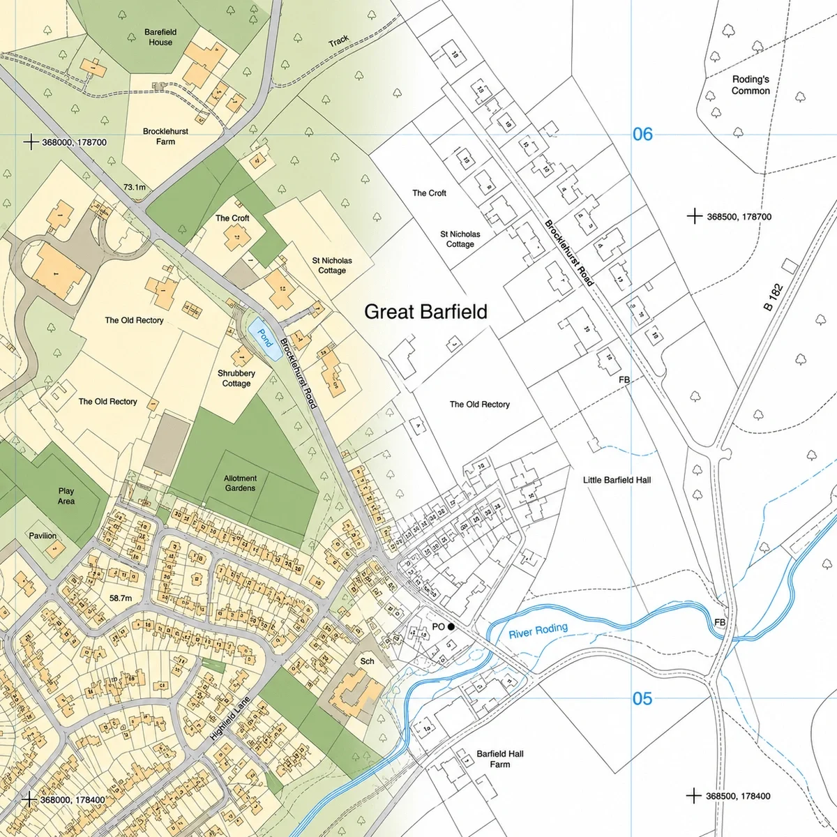 When not to use Ordnance Survey Maps