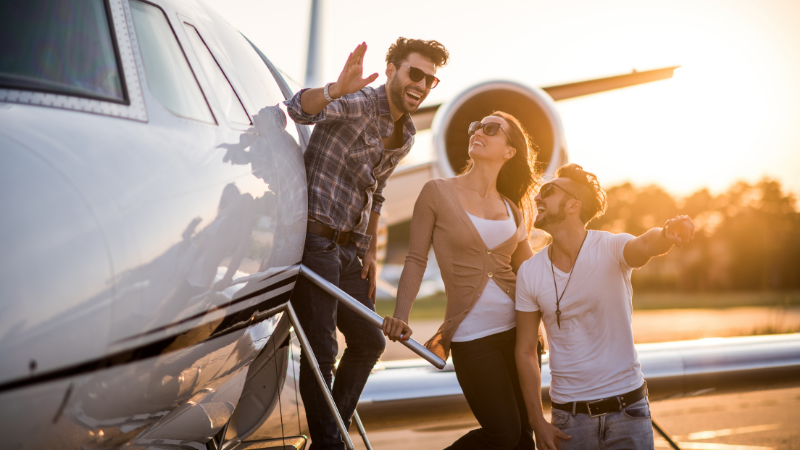 Travel for Leisure with a Chartered Flight 