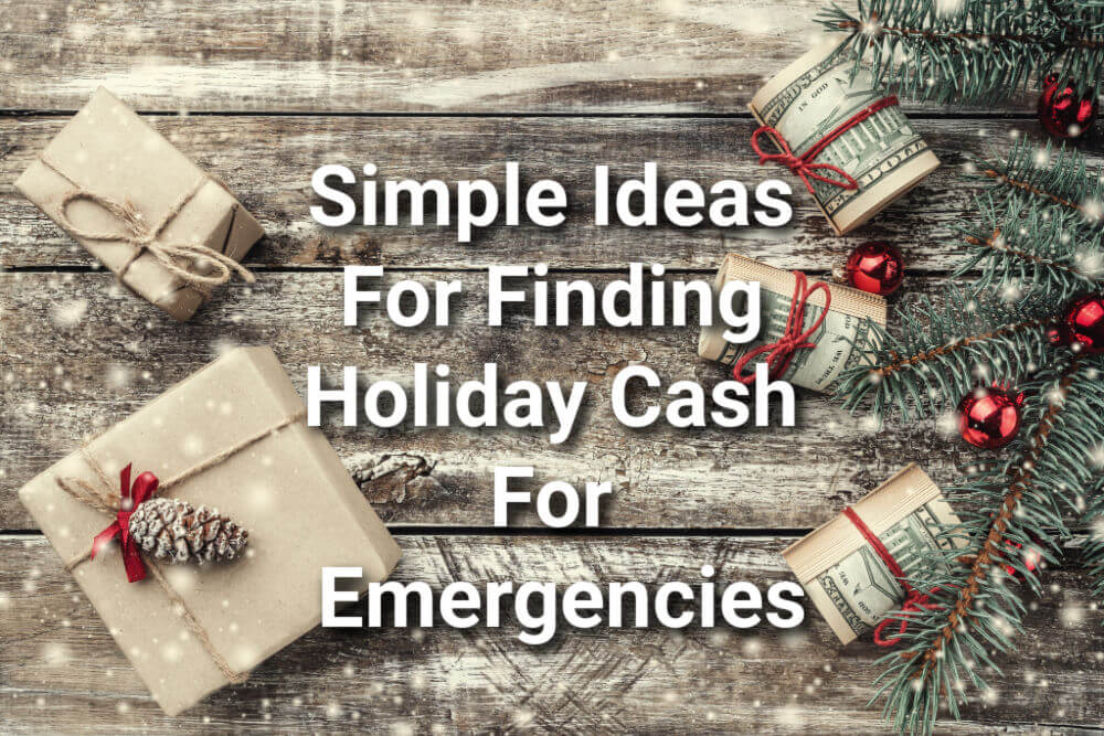 holiday cash for emergencies graphic