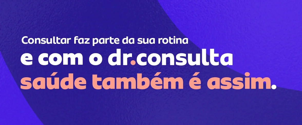 Consultar faz parte da sua rotina. E com saúde também tem que ser assim