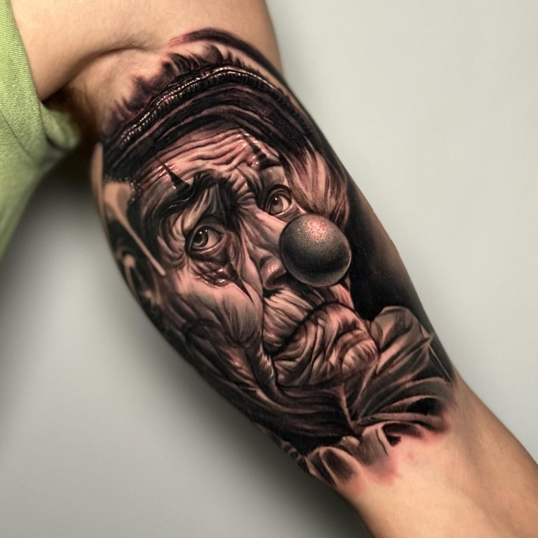 black and gray tattoo by lorenzo baca