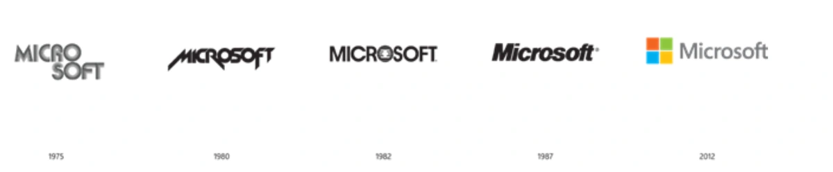 Microsoft logos