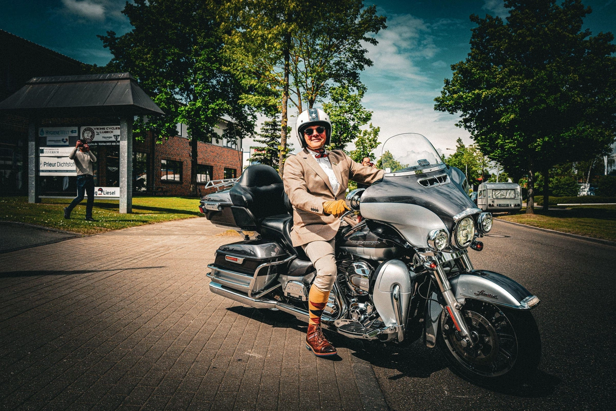 Dressed for success in the Distinguished Gentleman's Ride