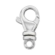 sterling silver swivel lobster clasp