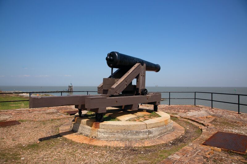 Historic Fort Gaines Canon 