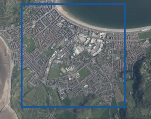 Llandudno, Planning Dispute, Aerial Photo, Date Authenticated