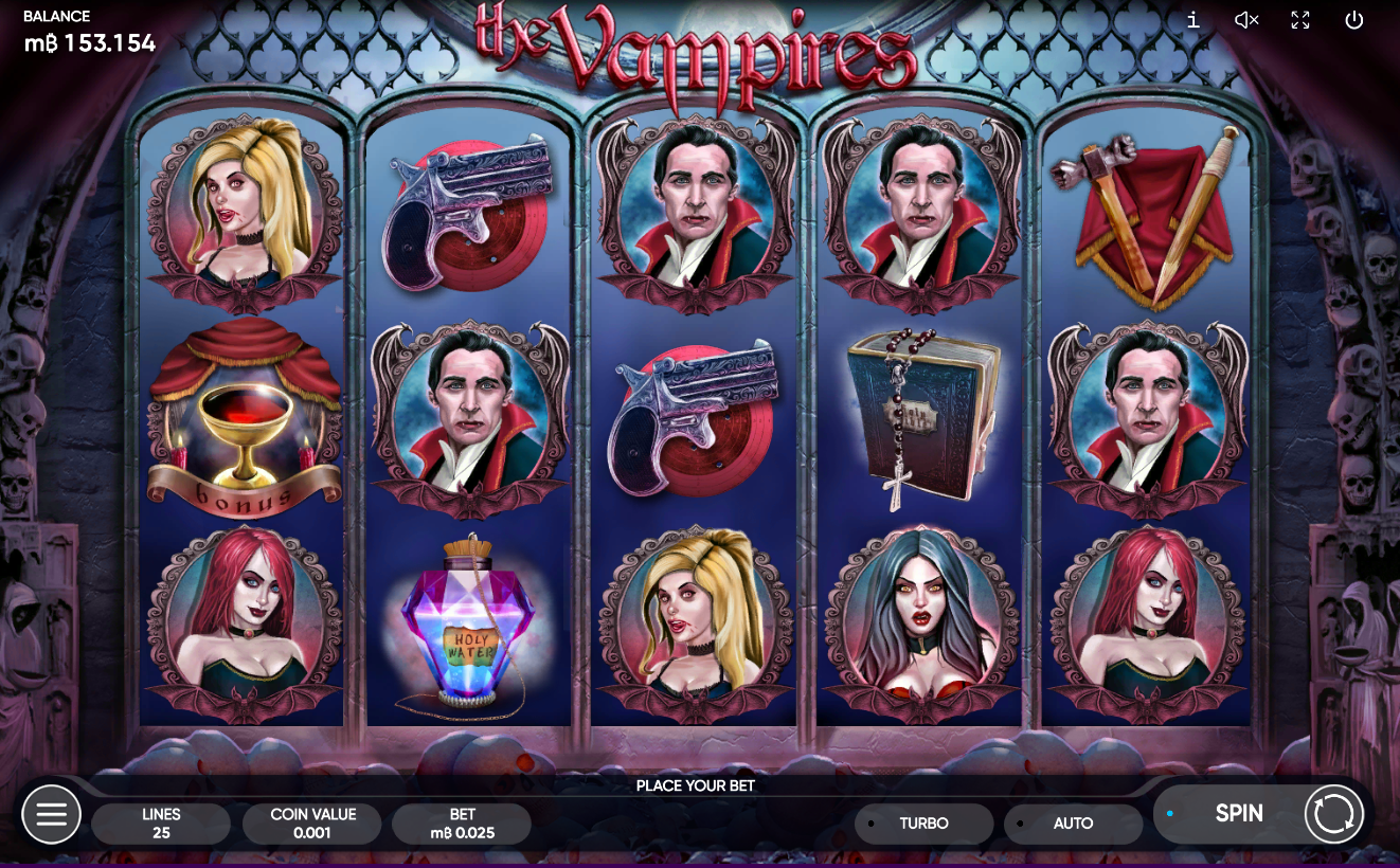 Halloween slots the vampire