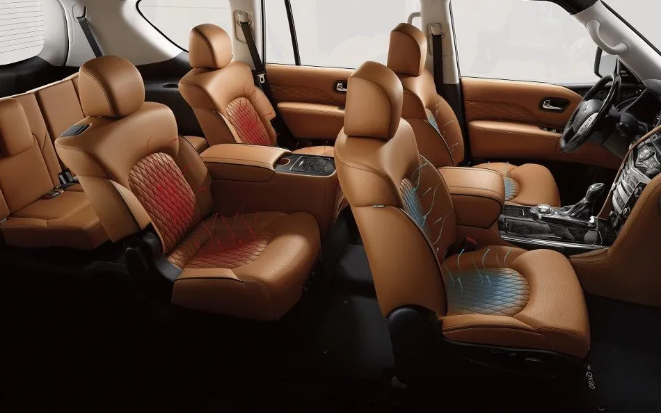 Infiniti QX80 interior