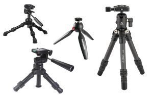 Tabletop tripods from Amazon and B&H Photo
