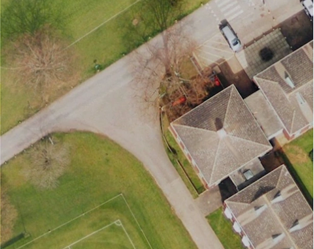 Get a photo of your house from the sky. Research your property's history for a gift or to help market your property.