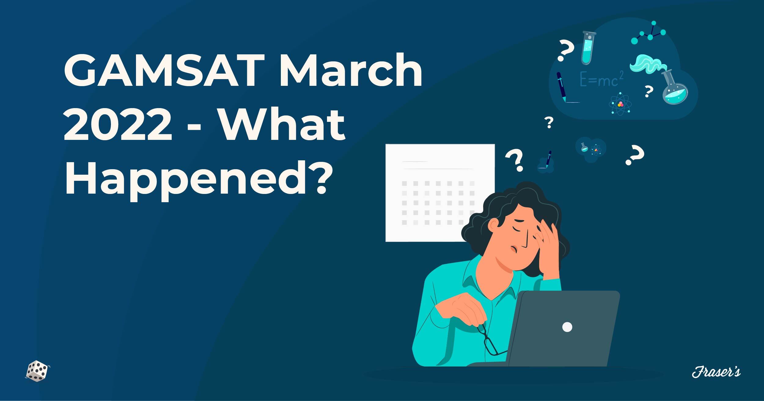 Podcast | GAMSAT March 2022 - What Happened? featured image