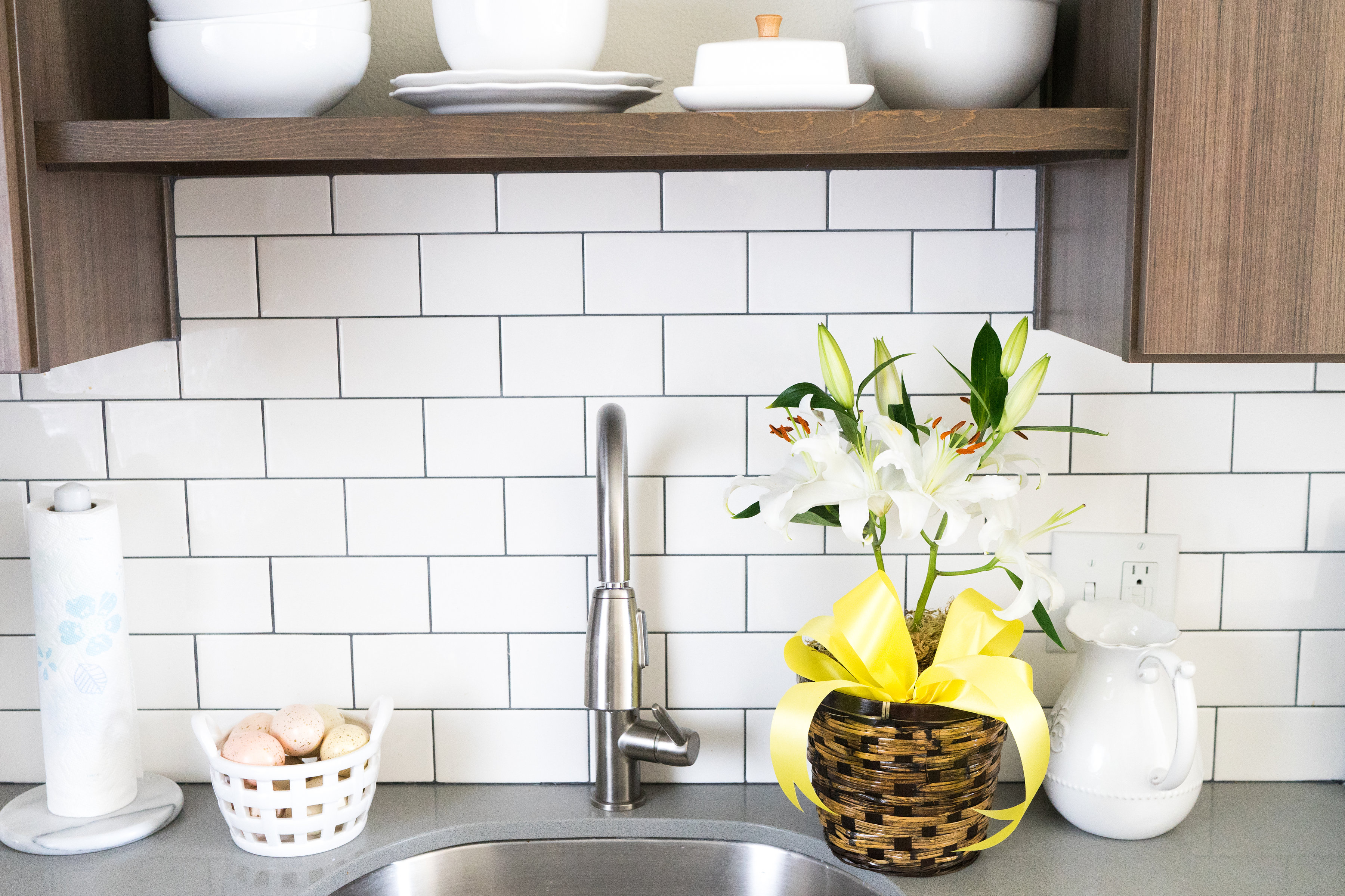 White Easter Lily on a Counter