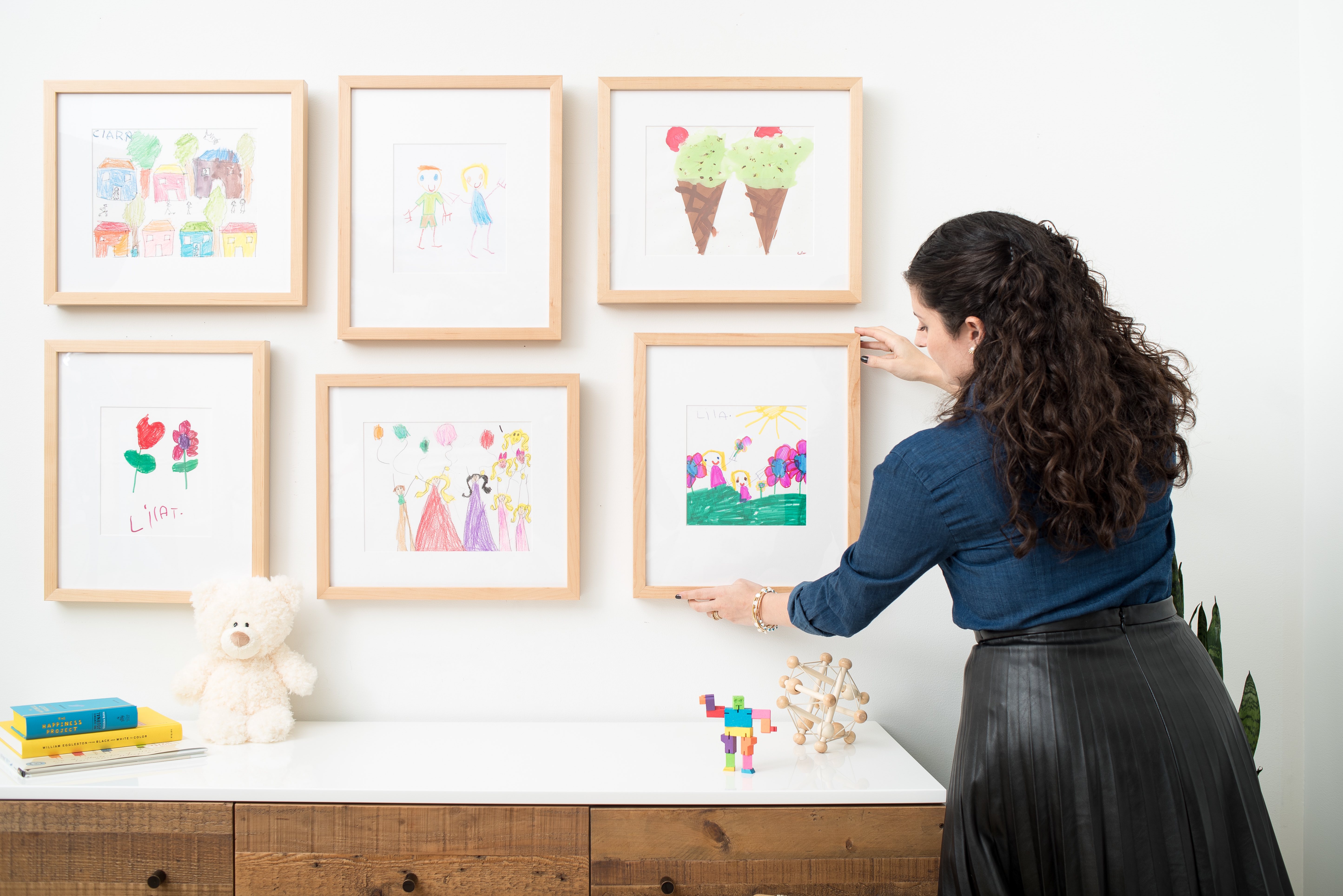 How To Decorate With Kids Art