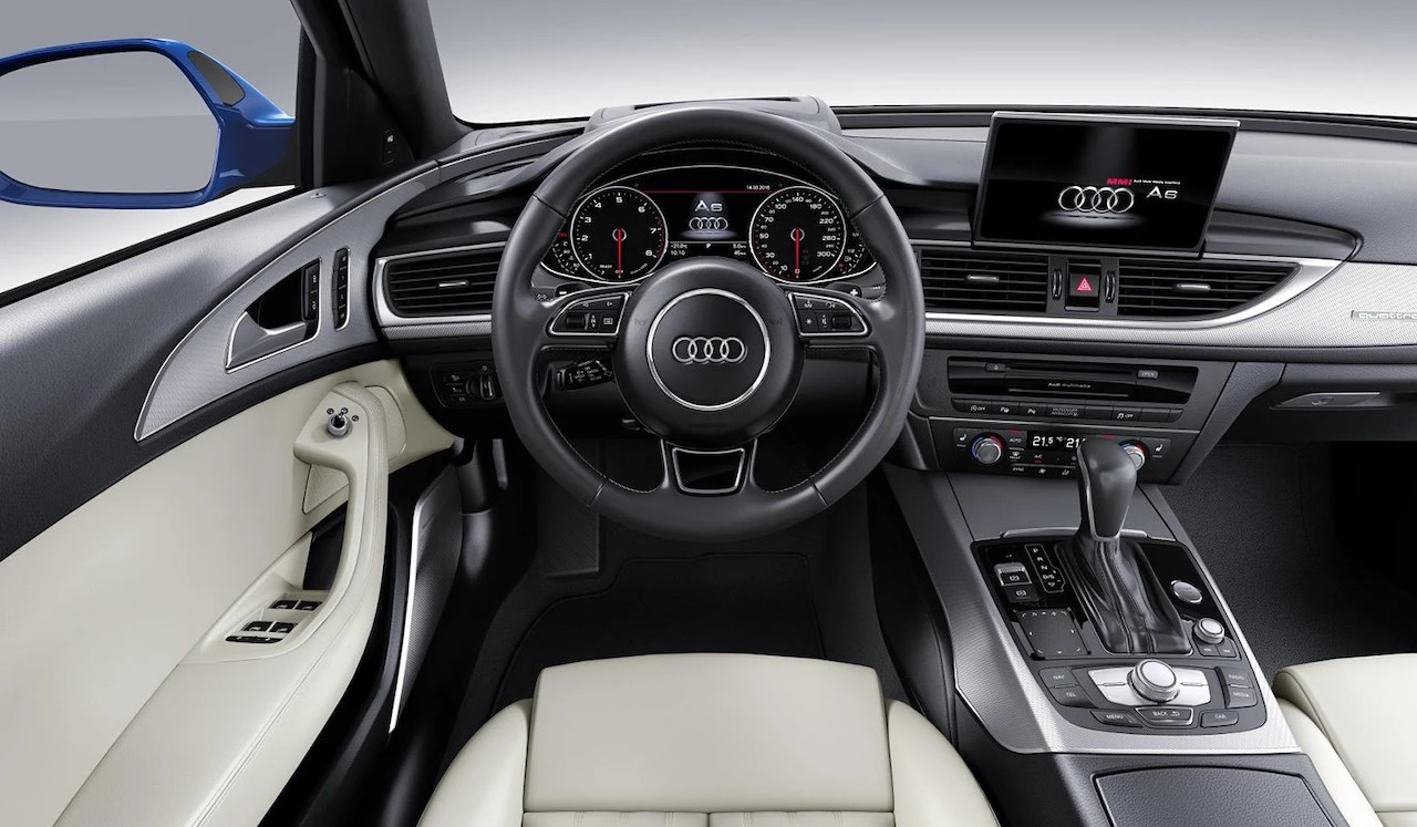 Audi A6 2016 interior.