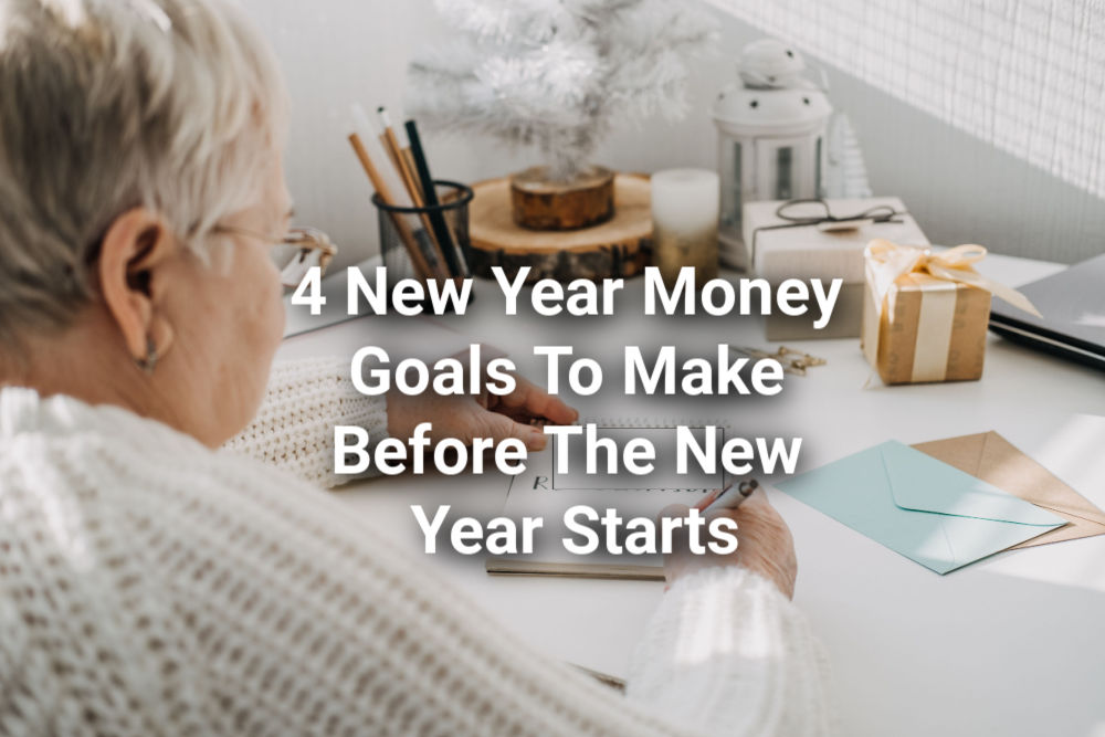 new year money goals graphic
