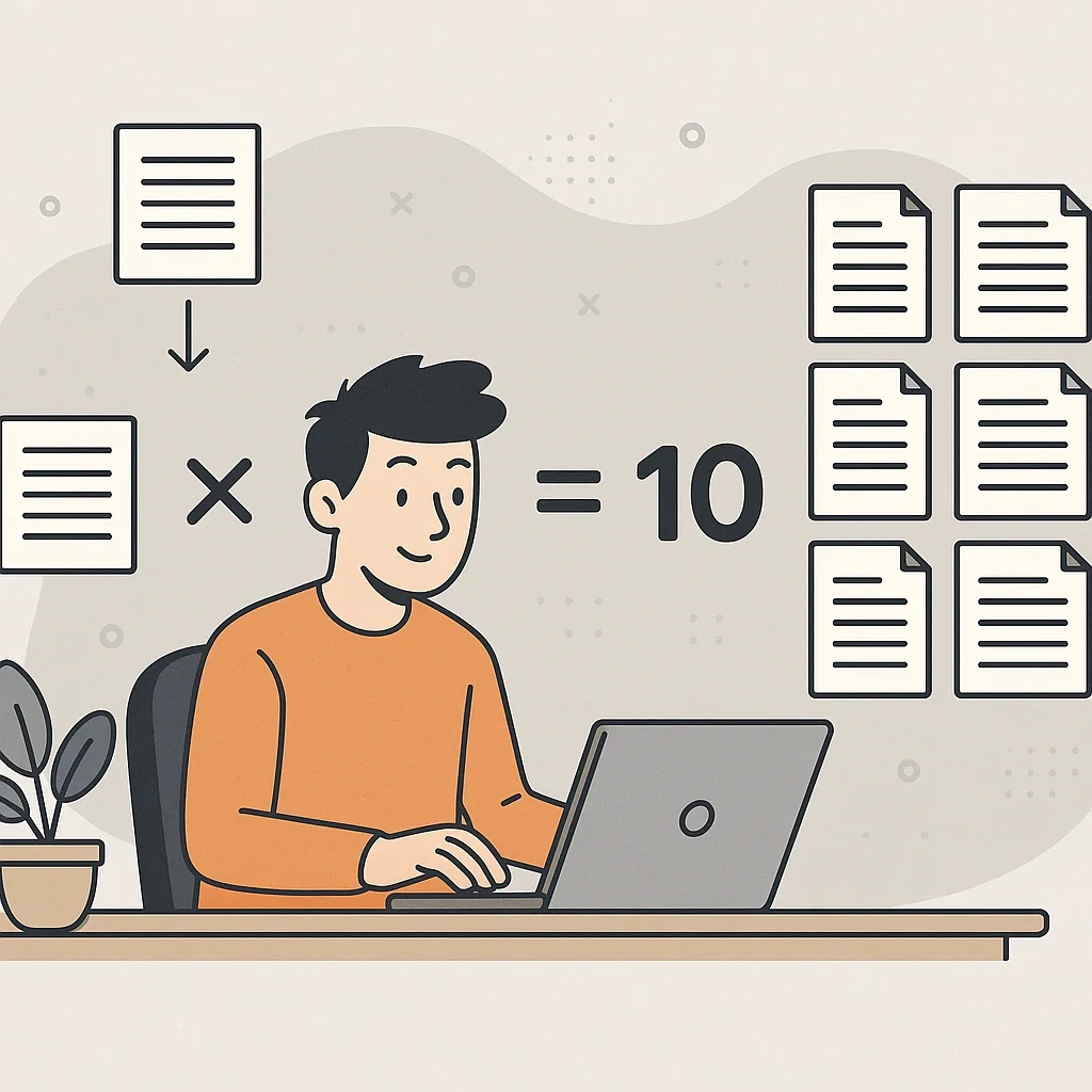 10x Content Output Without Scaling Your Team Size