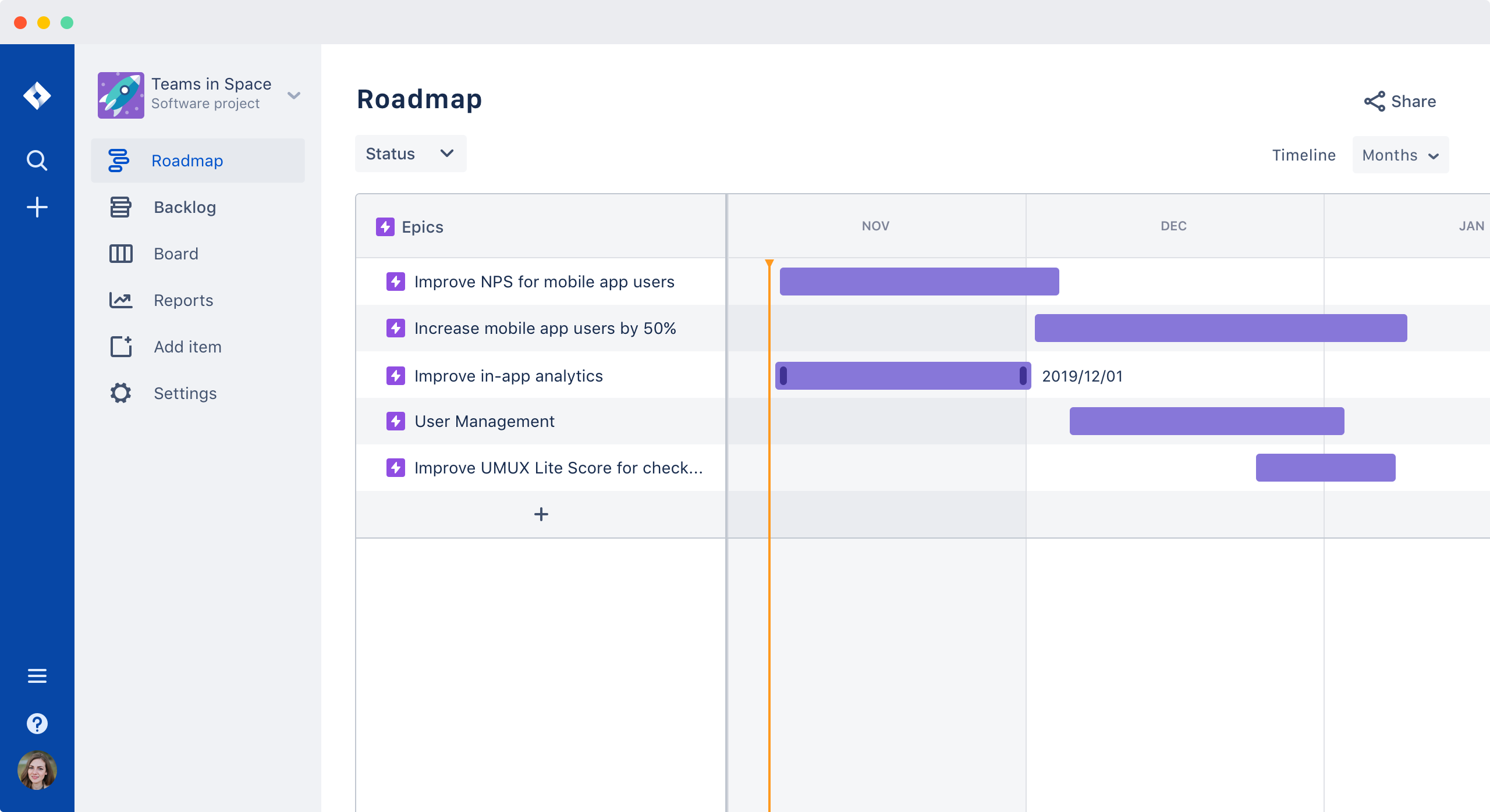 Jira for Roadmaps