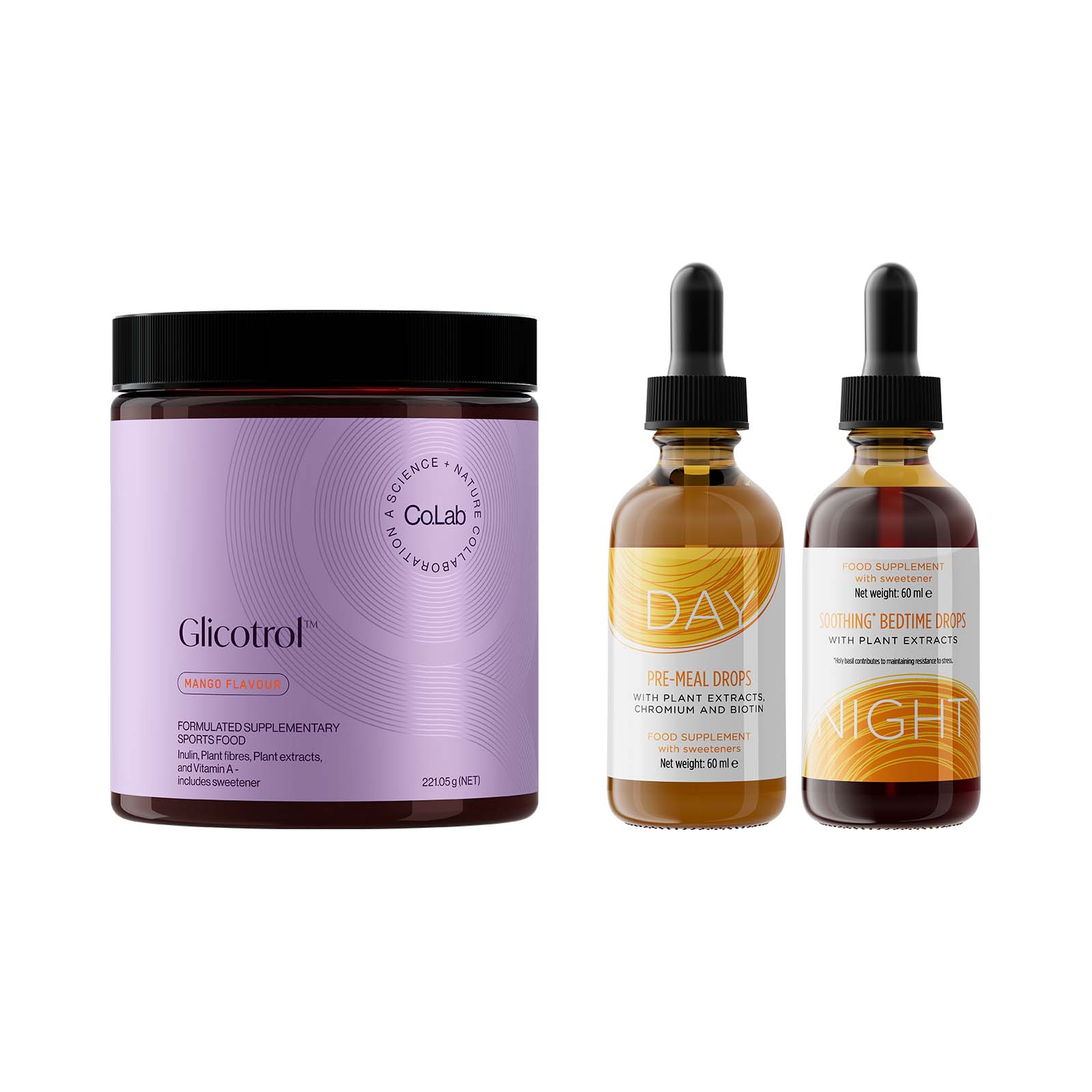 Partner.Co | Glicotrol™ & Slenderiiz® Drops Pack